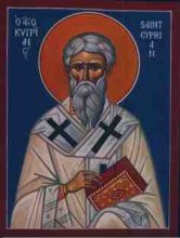 Cyprian, bishop of Carthage