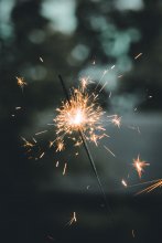 A sparkler