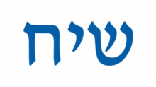 Siyach in Hebrew