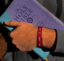 WWJD Wrist Band