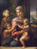 Holy family with St John the Baptist (painting) by Daniele da Volterra (Ricciarelli)