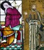 Depictions of Judas Iscariot and Simon Magus